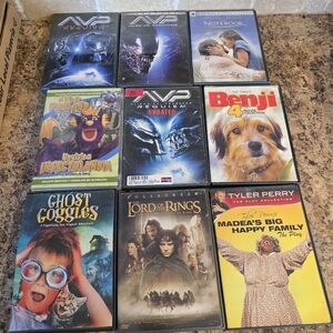 Dvd Bundle 9 Movies